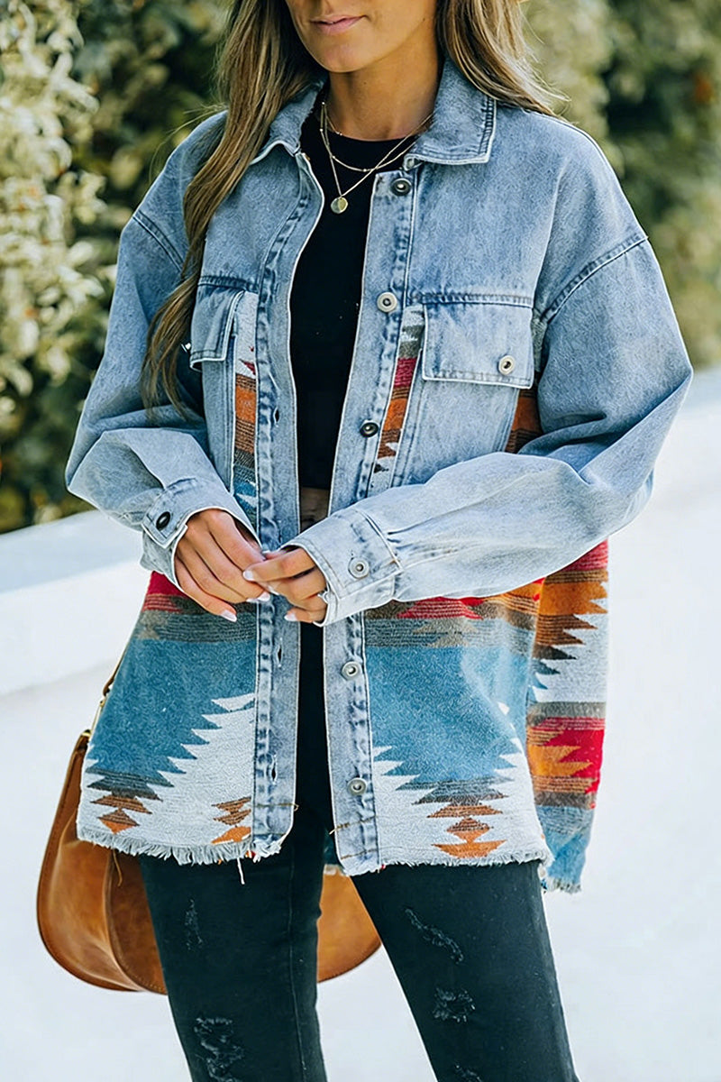 Stylish Oversized Denim Jacket