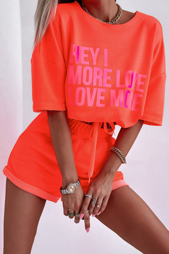 Vibrant Graphic Activewear Set