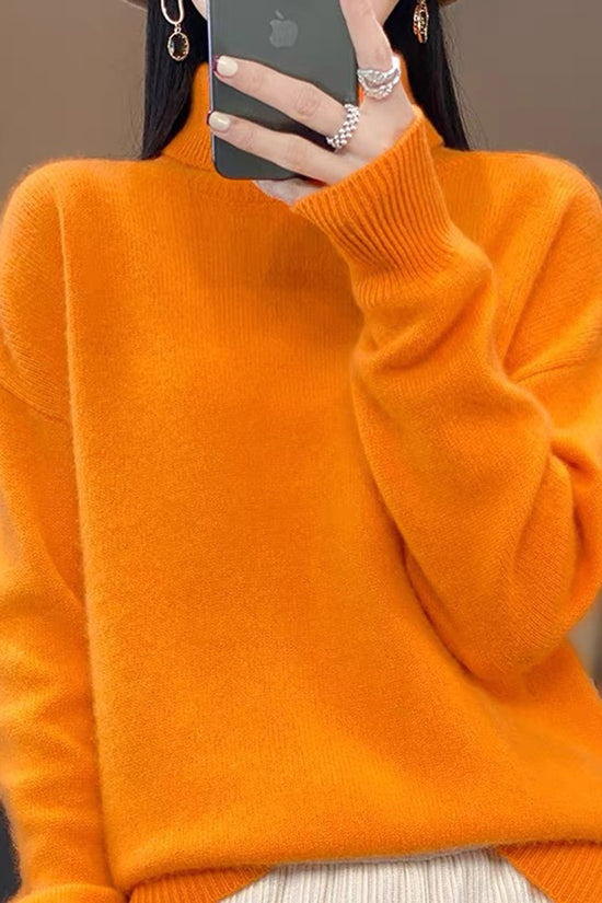 Cozy Turtleneck Oversized Sweater