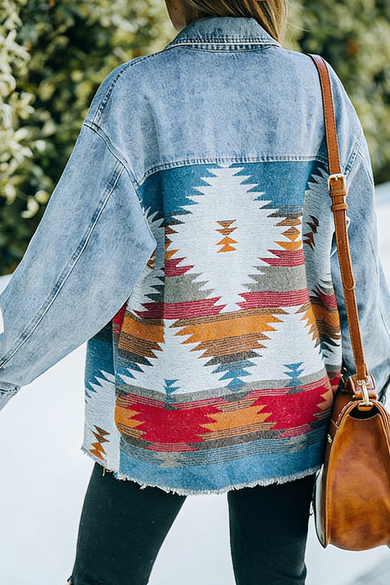 Stylish Oversized Denim Jacket