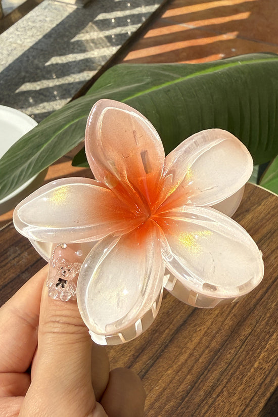 Tropical Floral Hair Claw