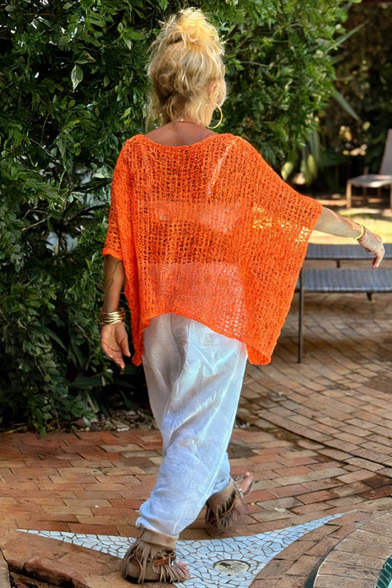 Open-Knit Loose Cover-Up