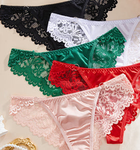 Elegant Lace Trimmed Panties