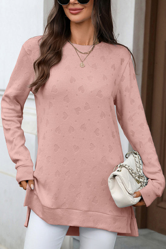 Long Sleeve Oversized Tunic Tee