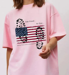 Graphic Statement Loose T-Shirt