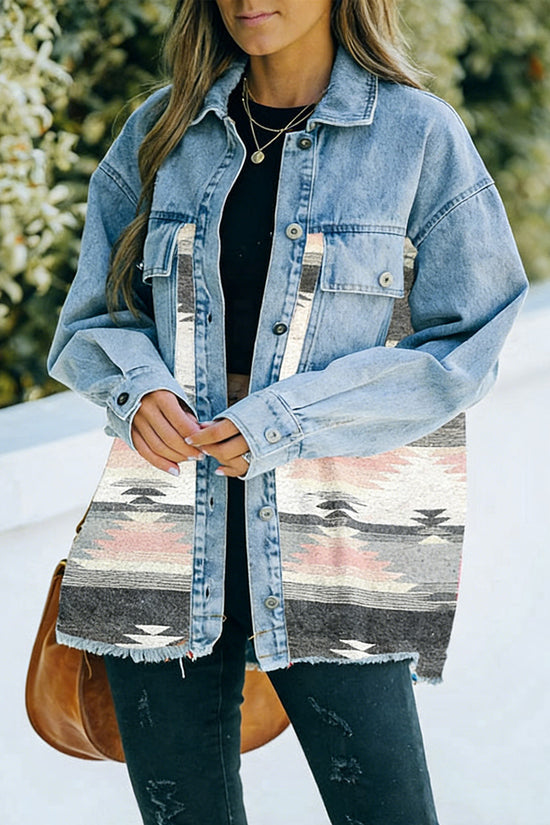 Stylish Oversized Denim Jacket