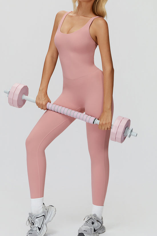 Sleek Sleeveless Bodycon Jumpsuit