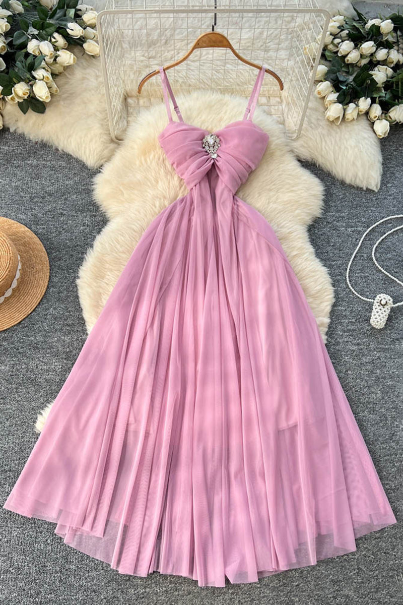 Elegant Flowing Sleeveless Dress