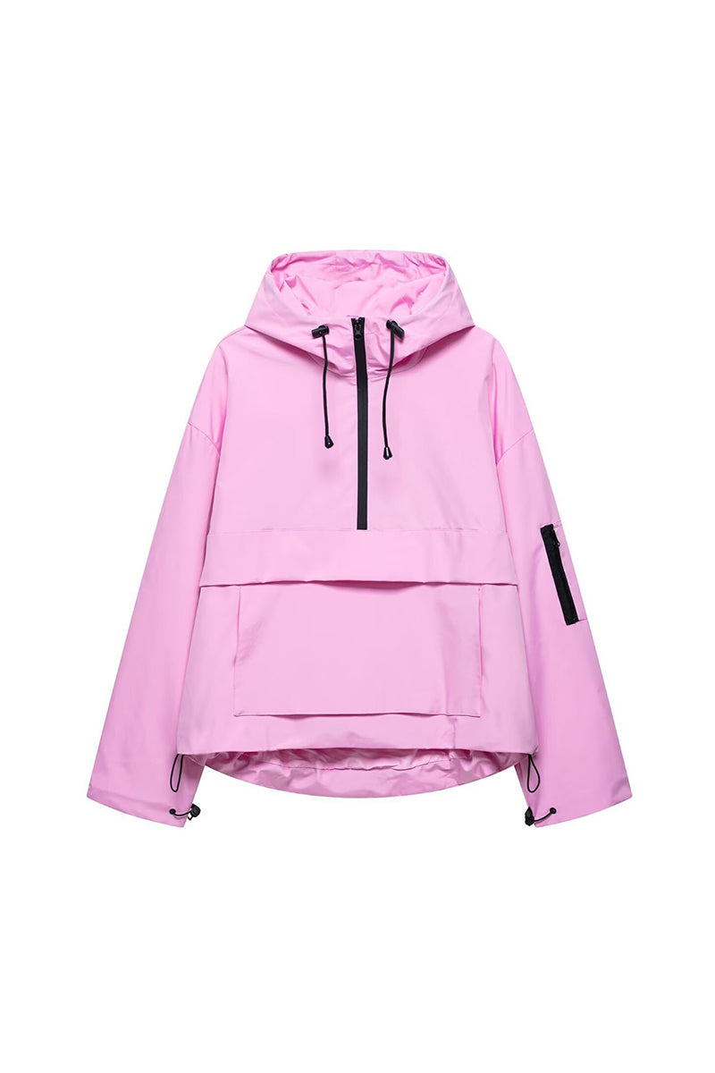 Hooded Windbreaker Jacket