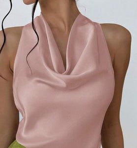 Sleek Halter Tank Top