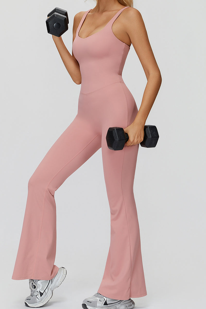 Sleek Sleeveless Bodycon Jumpsuit