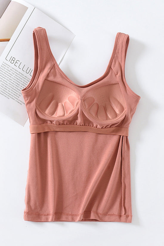 Chic Scoop Neck Tank Top