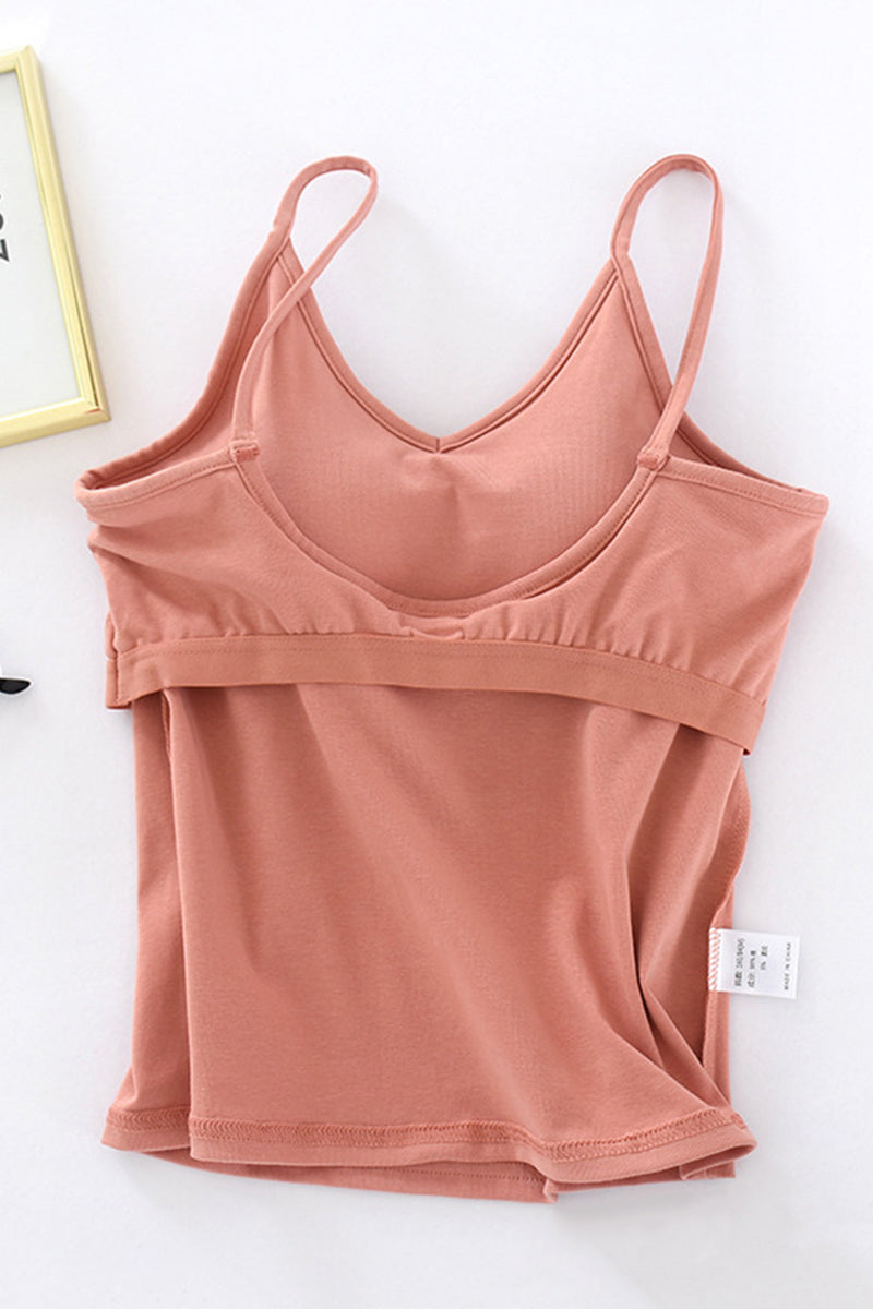 Sleek Sleeveless V-Neck Camisole