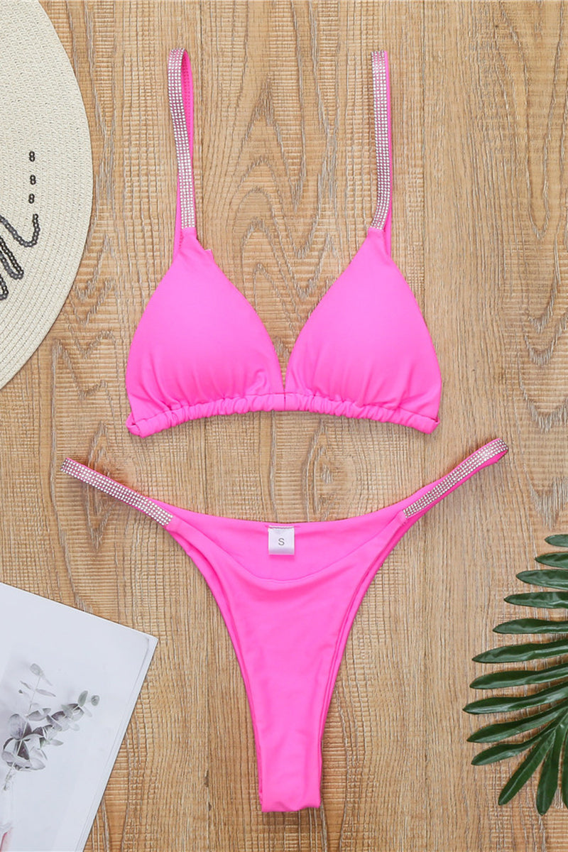 Elegant Crisscross Bikini Set