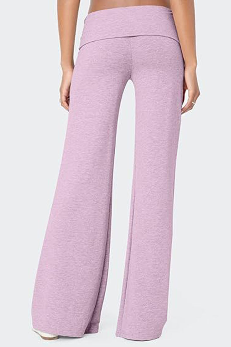 Flared High-Waist Workout Leggings
