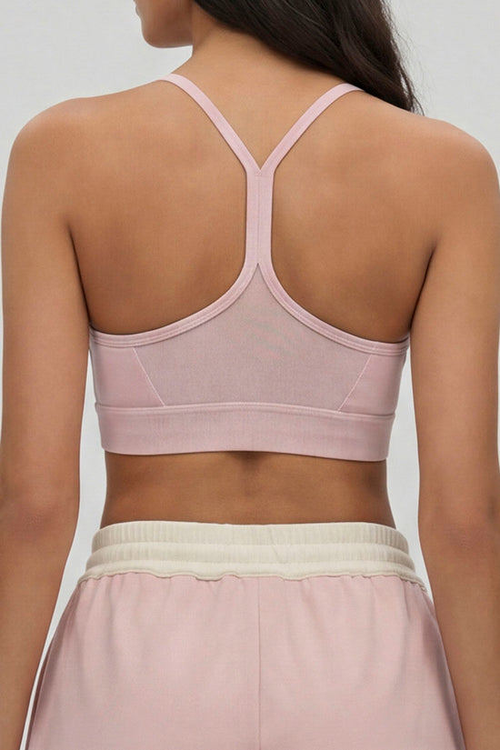 Strappy Back Active Crop Top
