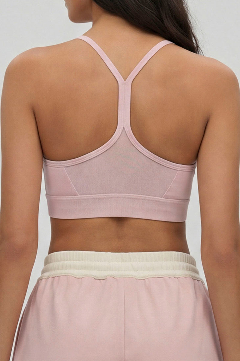 Strappy Back Active Crop Top