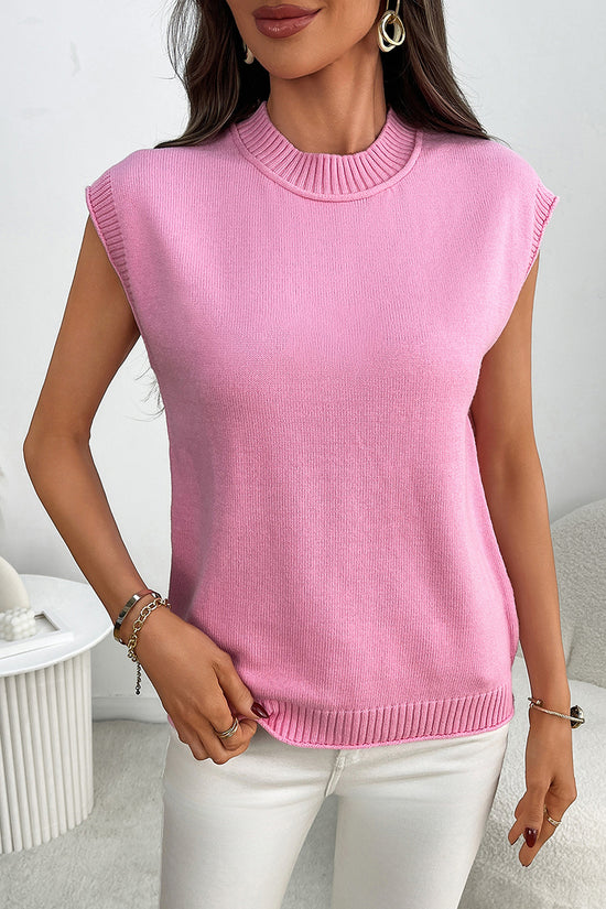 Casual Sleeveless Sweater Vest