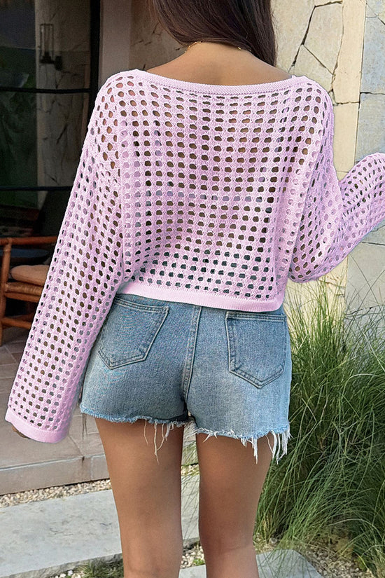 Stylish Crochet Beach Cover-Up