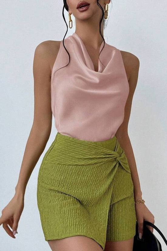 Sleek Halter Tank Top