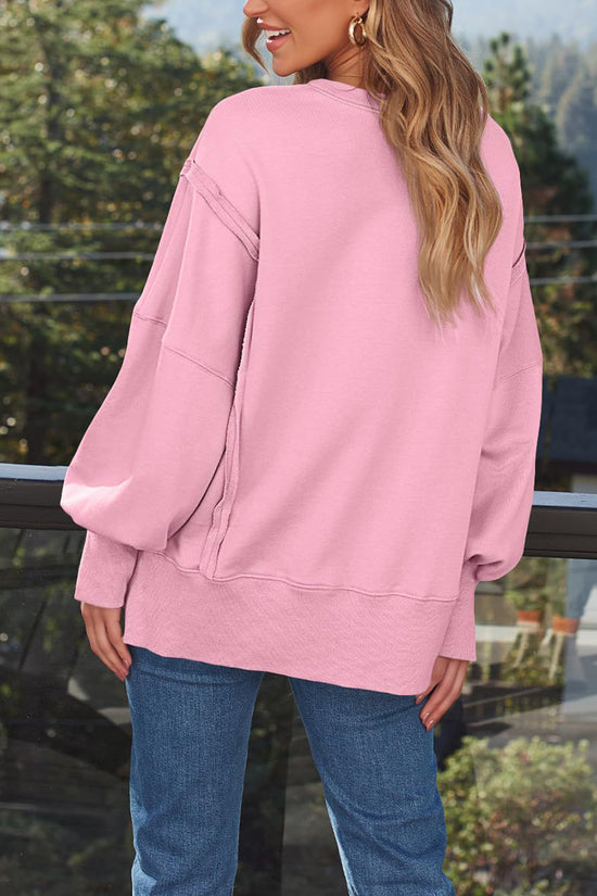 Oversized Dropped Shoulder Sweatshirt