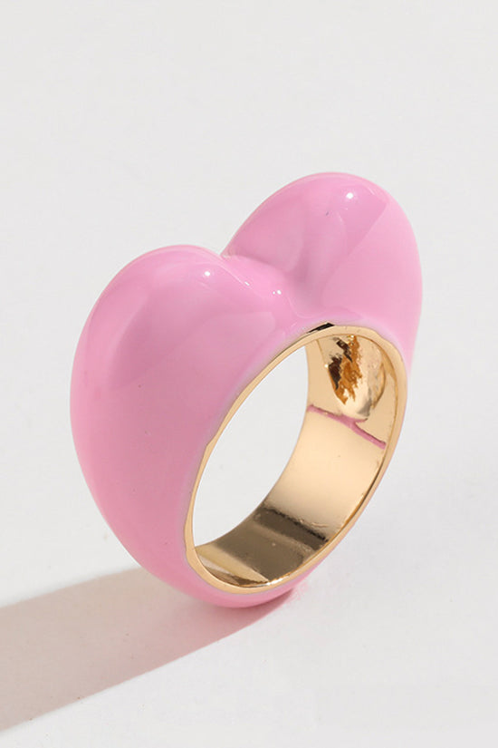 Heart-Shaped Statement Ring