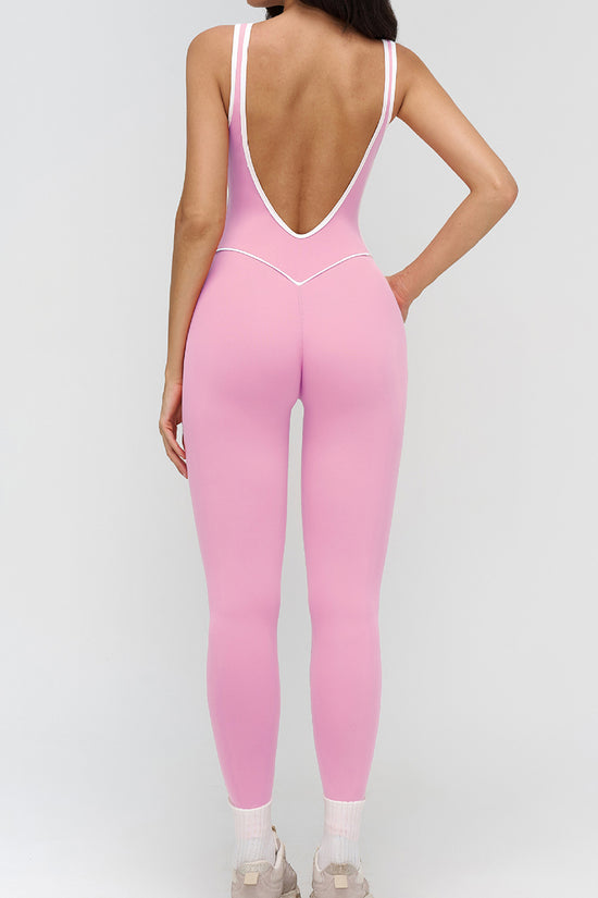 Sleek Sleeveless Bodycon Jumpsuit