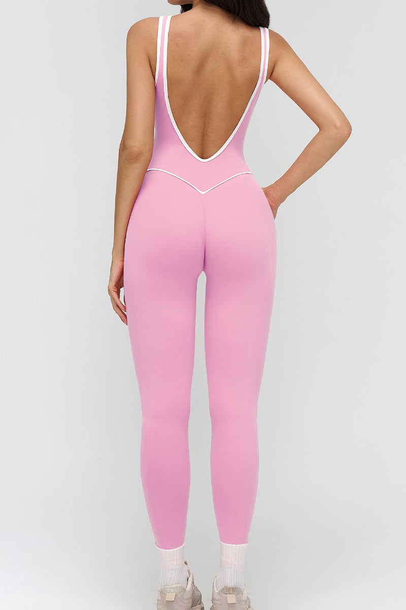 Sleek Sleeveless Bodycon Jumpsuit