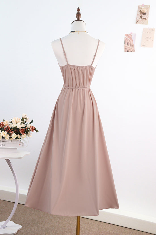 Elegant Sleeveless Wrap Maxi Dress