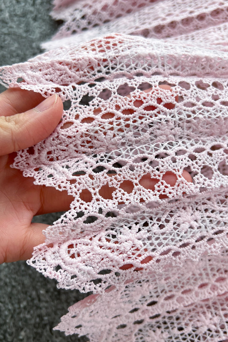 Elegant Long-Sleeve Lace Dress