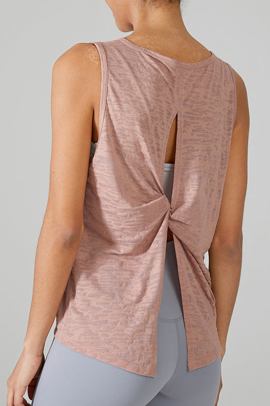 Sleeveless Bodycon Active Top