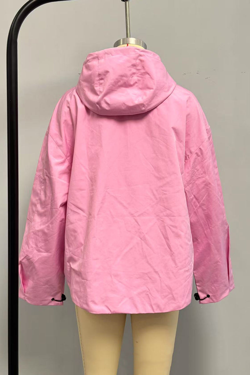 Hooded Windbreaker Jacket