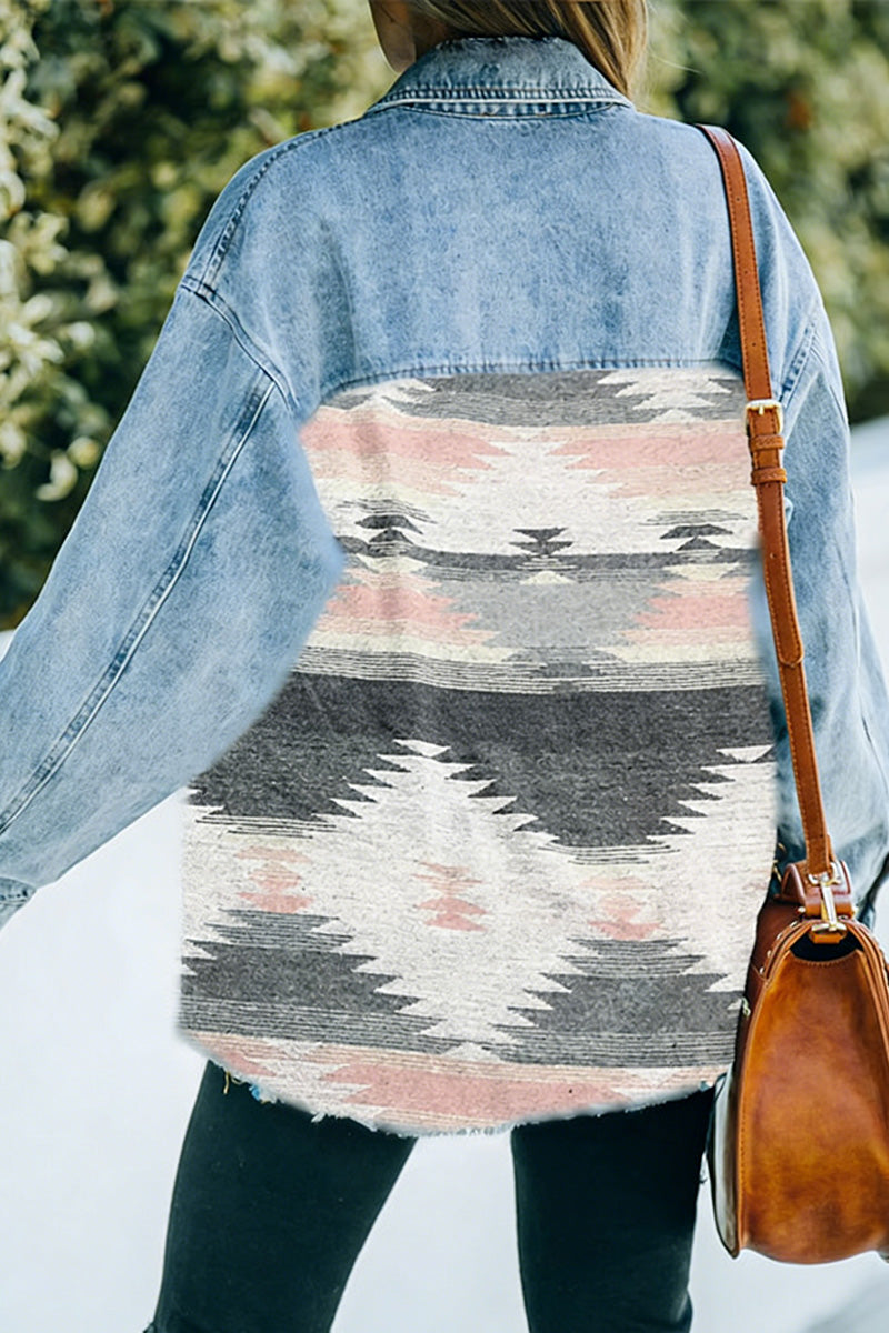 Stylish Oversized Denim Jacket