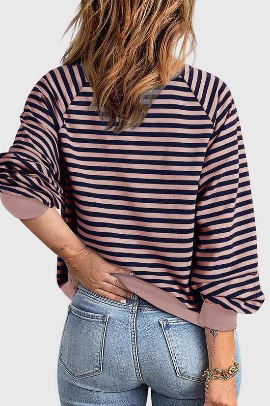 Striped Zip-Up Jacket