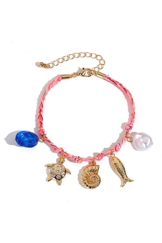 Tropical Charm Beaded Bracelet