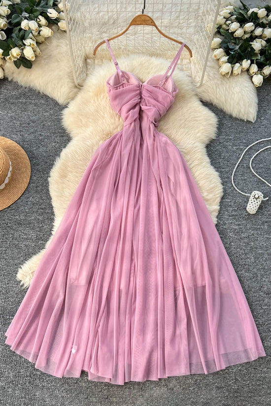 Elegant Flowing Sleeveless Dress