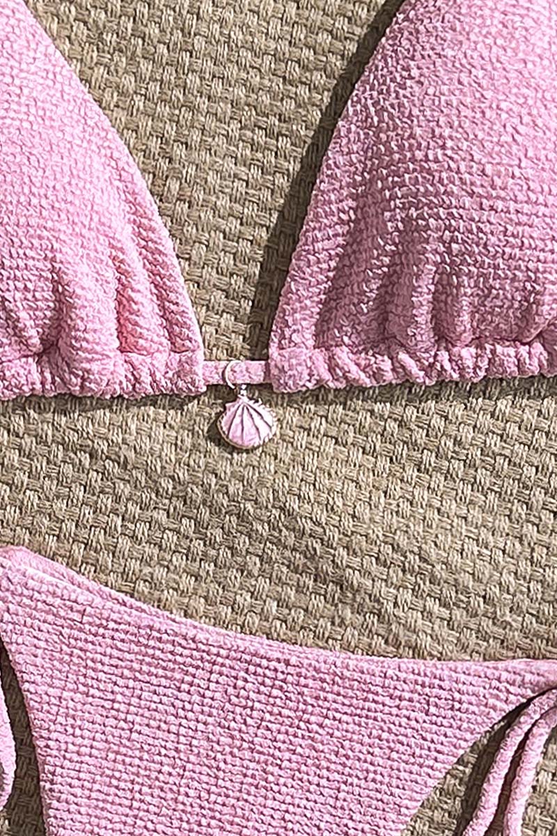 Glamorous Tie-Front Bikini Set