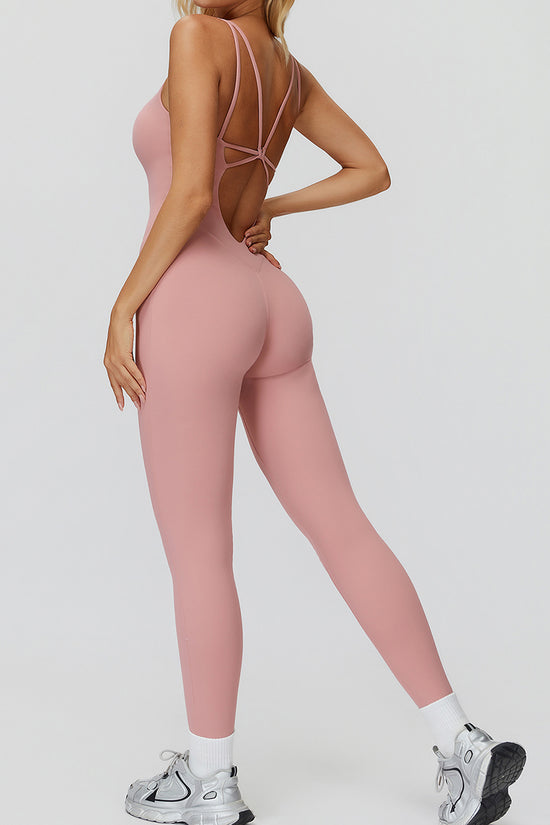 Sleek Sleeveless Bodycon Jumpsuit