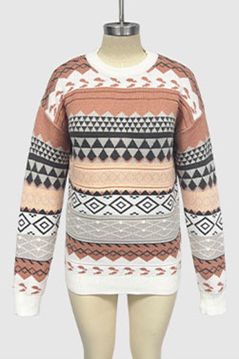 Geometric Pattern Sweater