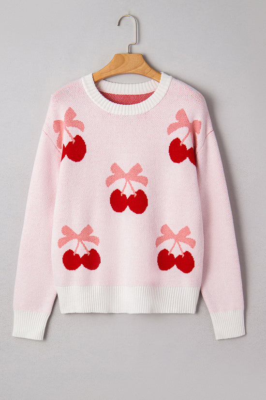 Cherry Graphic Sweater