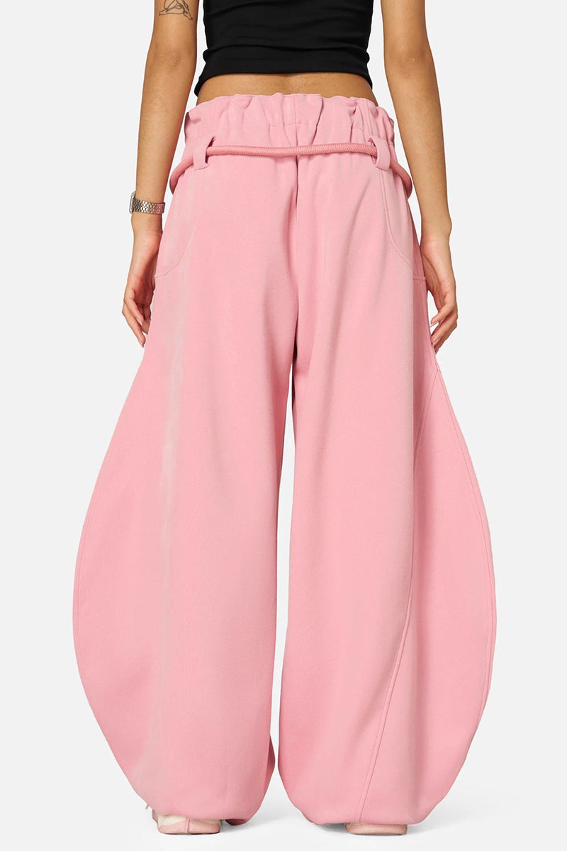 Relaxed Fit Striped Casual Pants