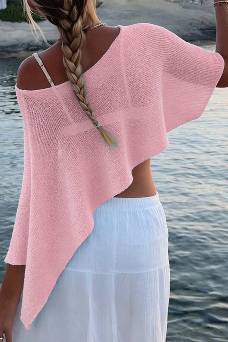 Off-Shoulder Casual Shrug
