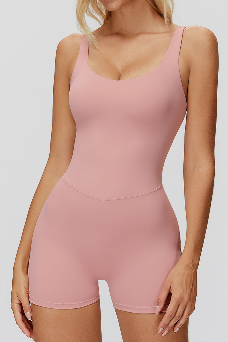Sleek Sleeveless Bodycon Romper
