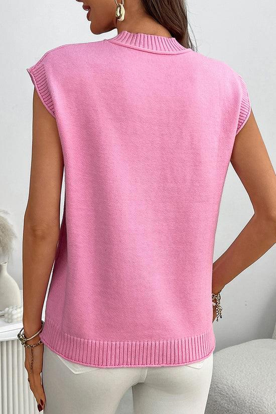 Casual Sleeveless Sweater Vest