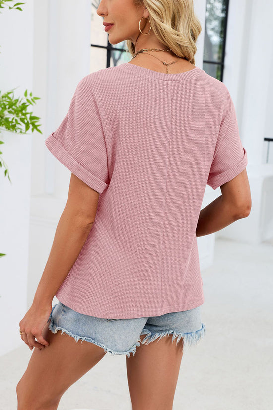 Lace Detail Casual Tee