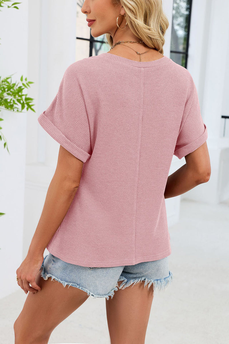 Lace Detail Casual Tee