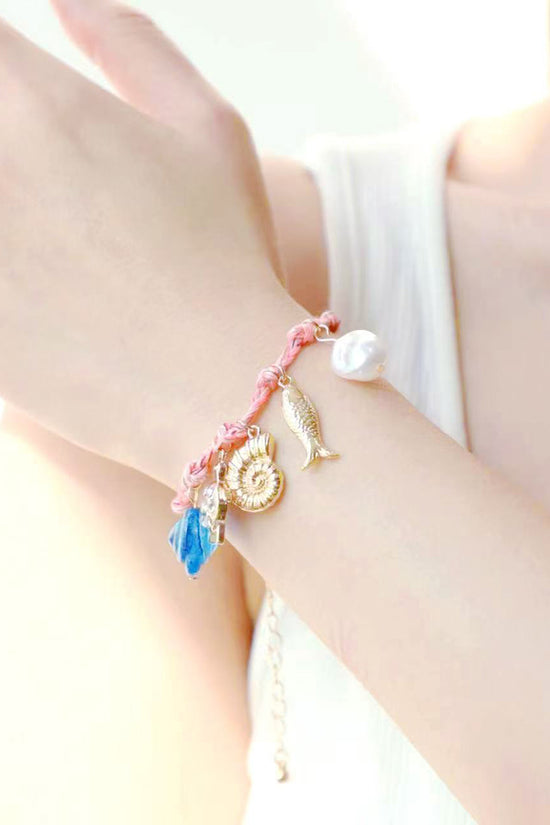 Tropical Charm Beaded Bracelet