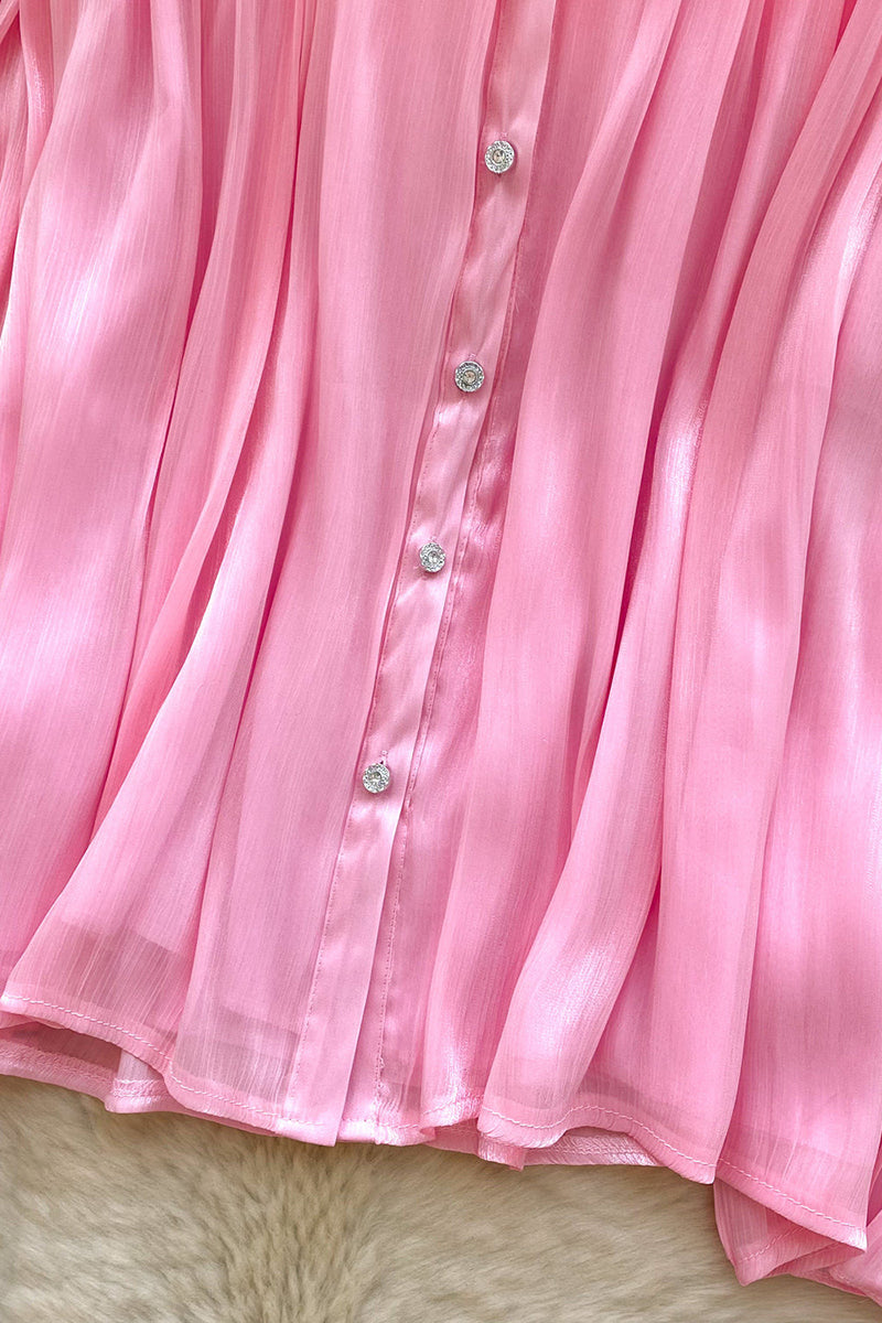 Embellished Flowing Sleeve Blouse