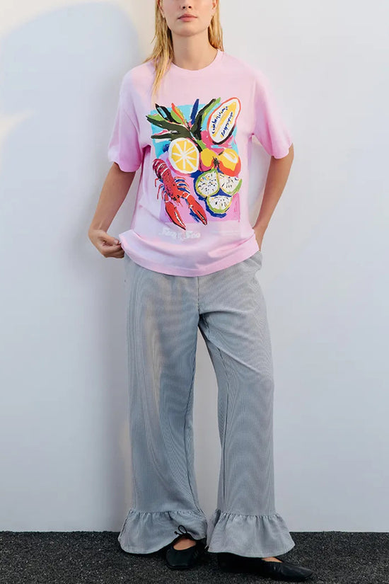 Vibrant Graphic Short Sleeve T-Shirt