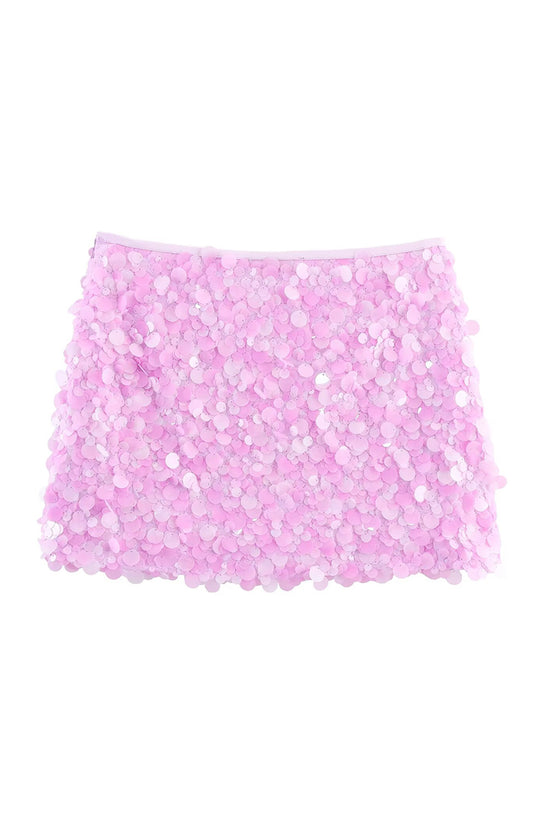 Sequin Glam Mini Skirt